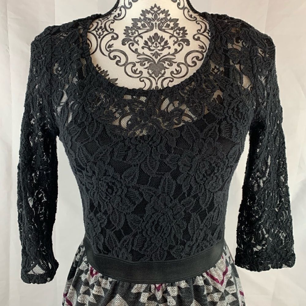 Speechless lace top skirt dress - Picture 4 of 8